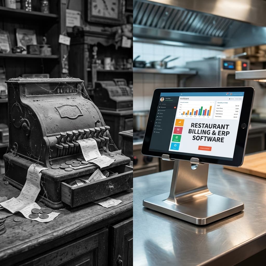 Traditional POS vs Modern Restaurant Billing Software